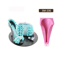 Load image into Gallery viewer, Ailime Designs -  2pc Pearl Shoe Silicone Decorative Mold Sets