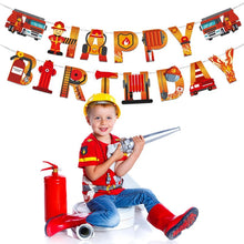 Load image into Gallery viewer, Fireman Cake Toppers For Kids Birthday- Ailime Designs