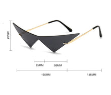 Load image into Gallery viewer, Cat Eye Design Fashion Sunglasses - Ailime Designs