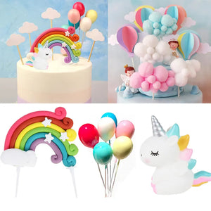 Ailime Designs -  Decorative Unicorn Cake Toppers