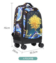 Load image into Gallery viewer, Children Trolley Luggage Schoo Bags - Ailime Designsl