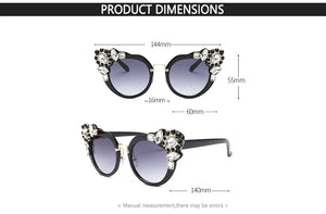 Beaded Design Sunglasses - Ailime Designs