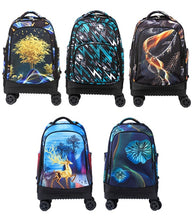 Load image into Gallery viewer, Children Trolley Luggage Schoo Bags - Ailime Designsl