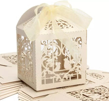 Load image into Gallery viewer, Elegant 100Pcs/Lot Hollow cut Gift Boxes - Ailime Designs