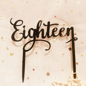 Birthday Cake Toppers - Ailime Designs