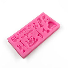 Load image into Gallery viewer, Musical Notes Shape Silicone Molds - Ailime Designs