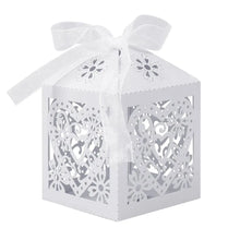 Load image into Gallery viewer, Elegant 100Pcs/Lot Hollow cut Gift Boxes - Ailime Designs