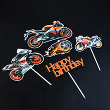 Load image into Gallery viewer, Ailime Designs -  Motor Bike Decorative Cake Toppers