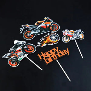 Ailime Designs -  Motor Bike Decorative Cake Toppers