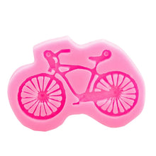 Load image into Gallery viewer, Bicycle Shape 3D Silicone Mold - Ailime Designs