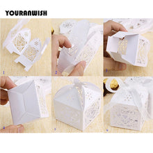 Load image into Gallery viewer, Elegant 100Pcs/Lot Hollow cut Gift Boxes - Ailime Designs