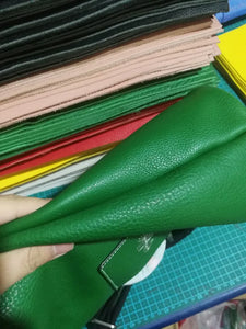 Green Crossbody Soft Genuine Leather Skin Handbags - Ailime Designs