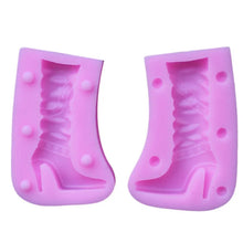 Load image into Gallery viewer, Ailime Designs - 2pc Boot Shoe Silicone Decorative Molds