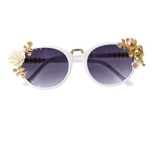 Load image into Gallery viewer, Baroque Design Rhinestone Sunglasses - Ailime Designs