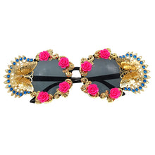 Load image into Gallery viewer, Baroque Crystal Fashion Sunglasses - Ailime Designs