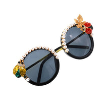 Load image into Gallery viewer, Baroque Crystal Fashion Sunglasses - Ailime Designs