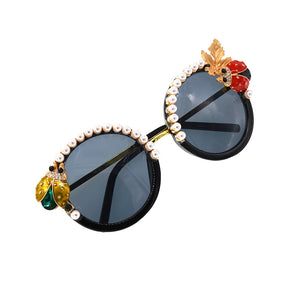 Baroque Crystal Fashion Sunglasses - Ailime Designs