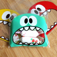 Load image into Gallery viewer, Cute Funny 50Pcs Big Mouth Monster PVC Gift Bags - Ailime Designs