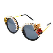 Load image into Gallery viewer, Baroque Crystal Fashion Sunglasses - Ailime Designs