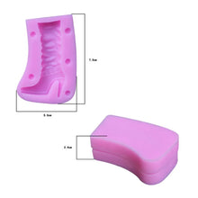 Load image into Gallery viewer, Ailime Designs - 2pc Boot Shoe Silicone Decorative Molds