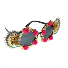 Load image into Gallery viewer, Baroque Crystal Fashion Sunglasses - Ailime Designs