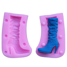 Load image into Gallery viewer, Ailime Designs - 2pc Boot Shoe Silicone Decorative Molds