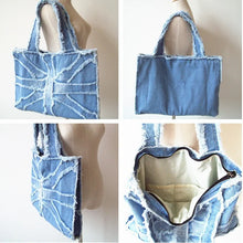 Load image into Gallery viewer, Blue Demin Street Style Handbag Accessories - Ailime Designs