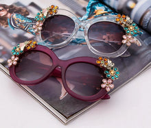 Load image into Gallery viewer, Chic Flower Design Sunglasses - Ailime Designs