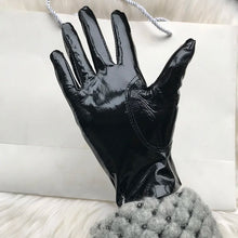 Load image into Gallery viewer, Metallic Women&#39;s Patent Leather Gloves - Ailime Designs