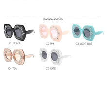 Load image into Gallery viewer, Cool Crystal Design Sunglasses - Ailime Designs