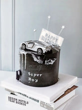 Load image into Gallery viewer, Cool Sports Car &amp; Text Cake Toppers - Ailime Designs