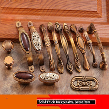 Load image into Gallery viewer, Antique Kitchen Drawer Pulls &amp; Door Knobs - Ailime Designs