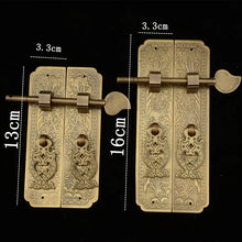 Load image into Gallery viewer, Antique Chinese Furniture Door Handles - Ailime Designs