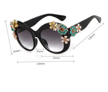 Load image into Gallery viewer, Chic Flower Design Sunglasses - Ailime Designs