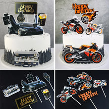 Load image into Gallery viewer, Ailime Designs -  Motor Bike Decorative Cake Toppers