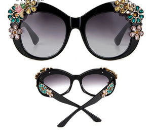 Chic Flower Design Sunglasses - Ailime Designs