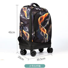 Load image into Gallery viewer, Children Trolley Luggage Schoo Bags - Ailime Designsl