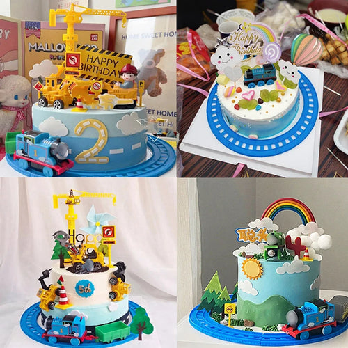 Adorable Kids Truck Toys Cake Toppers - Ailime Designs