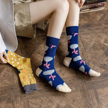 Load image into Gallery viewer, Breathable Conversational Design Women Printed Socks - Ailime Designs