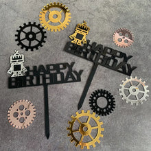 Load image into Gallery viewer, Ailime Designs -  Cool Mechanical Decorative Cake Toppers