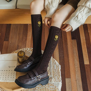 Breathable Conversational Design Women Printed Socks - Ailime Designs