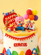 Load image into Gallery viewer, Circus Soft Theme Birthday Cake Toppers - Ailime Designs