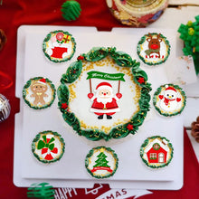 Load image into Gallery viewer, Christmas Holiday Cake Toppers - Ailime Designs