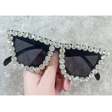 Load image into Gallery viewer, Cool Crystal Design Sunglasses - Ailime Designs