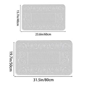 Absorbent Bathroom Floor Mats -Ailime Designs