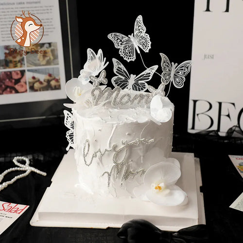 9/10pcs  Butterfly Cake Toppers - Ailime Designs