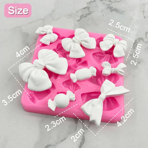 Bowknot Shape Silicone Molds - Ailime Designs