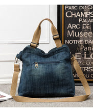 Load image into Gallery viewer, Blue Demin Street Style Handbag Accessories - Ailime Designs