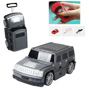 Kids Red Sports Car Design Remote Control Luggage - Ailime Designs