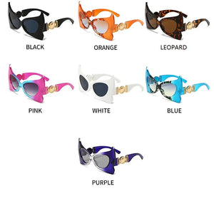 Cat Woman Mask Design Sunglasses - Ailime Designs